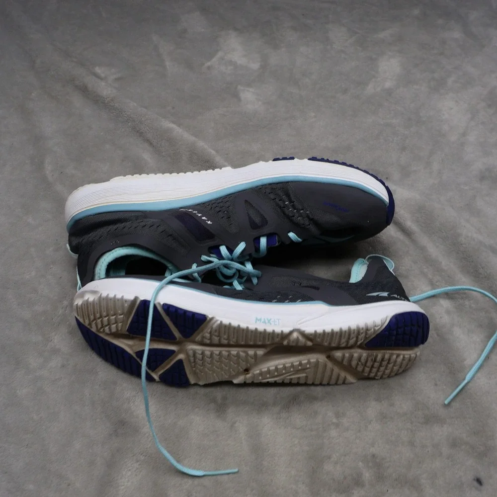 Altra Womens 9 Kayenta‎ Running Shoes Blue Lightweight Zero Drop Cushioned Jog